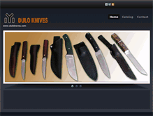 Tablet Screenshot of duloknives.com